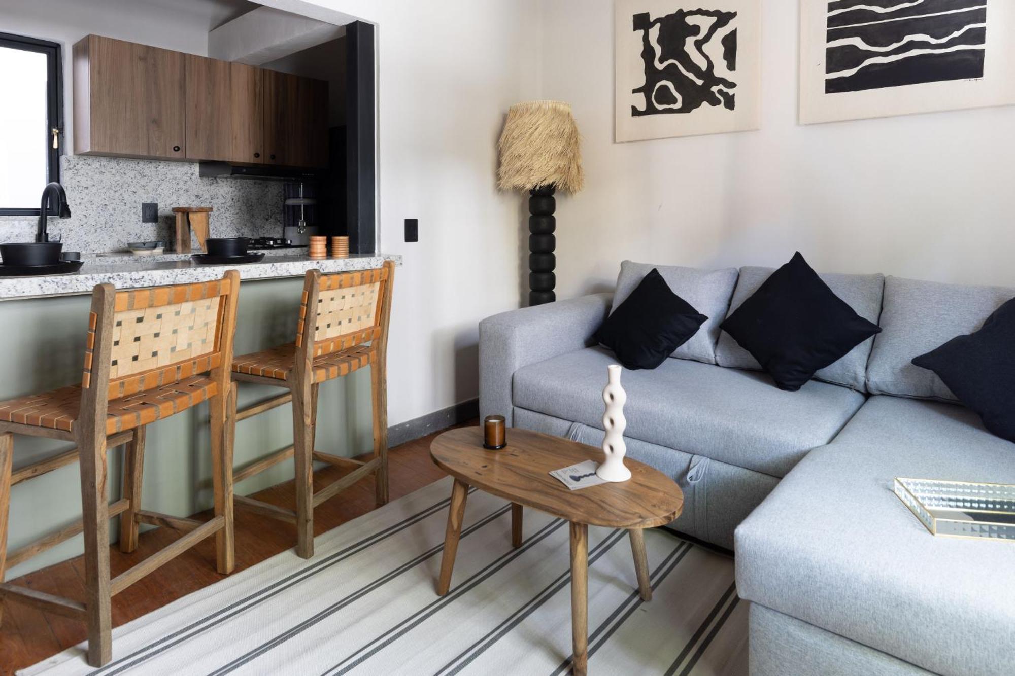 Baranda Ocho Apartment Kota Meksiko Bagian luar foto